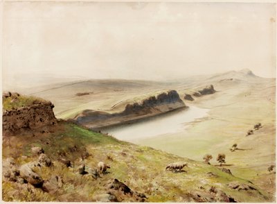 Crag Lough by Henry Burdon Richardson